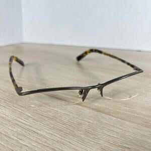 Ray-Ban RB8586 1000 Eyeglasses Titanium H Half Rim Frames Only 53-17-135